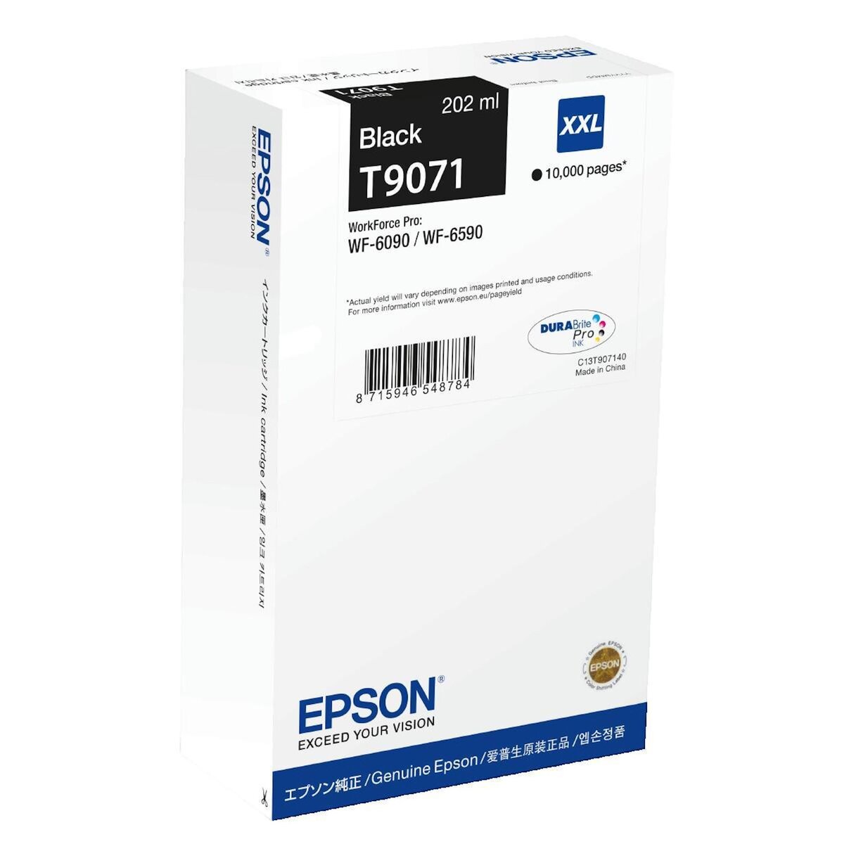 Epson Epson Ink Black Schwarz (C13T90714N)