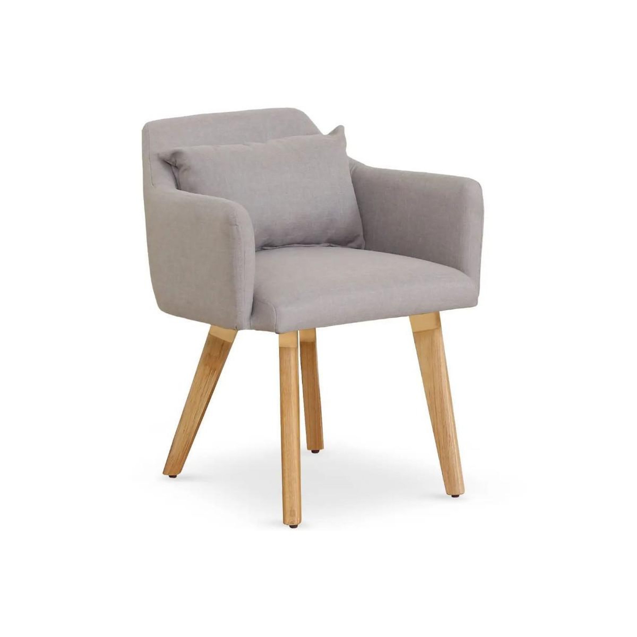Voir la diapositive 3 : Paris Prix Lot de 20 Fauteuils Design  Alan  70cm Beige