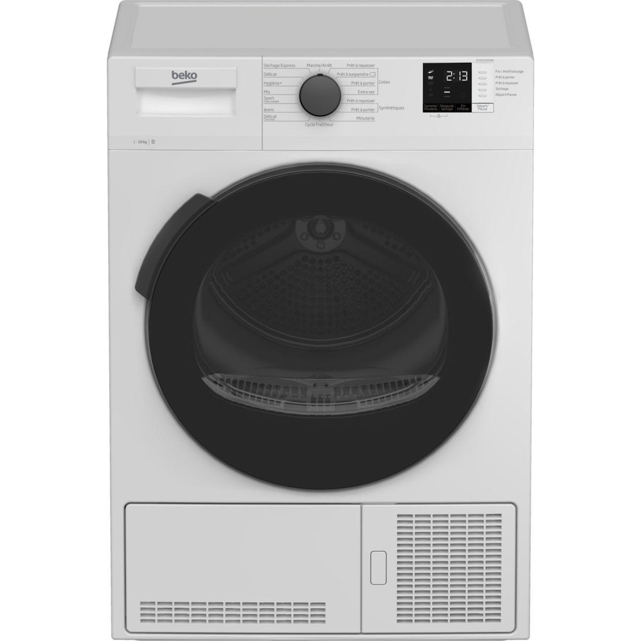 Voir la diapositive 1 : Beko Sèche linge à condensation DU10112CX0W