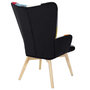 Voir la diapositive 5 : The Home Deco Factory Fauteuil de salon scandi Helsinki