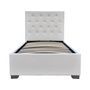 Voir la diapositive 4 : Habitat et Jardin Lit simple avec coffre  Tino  - 90 × 190 cm - Blanc