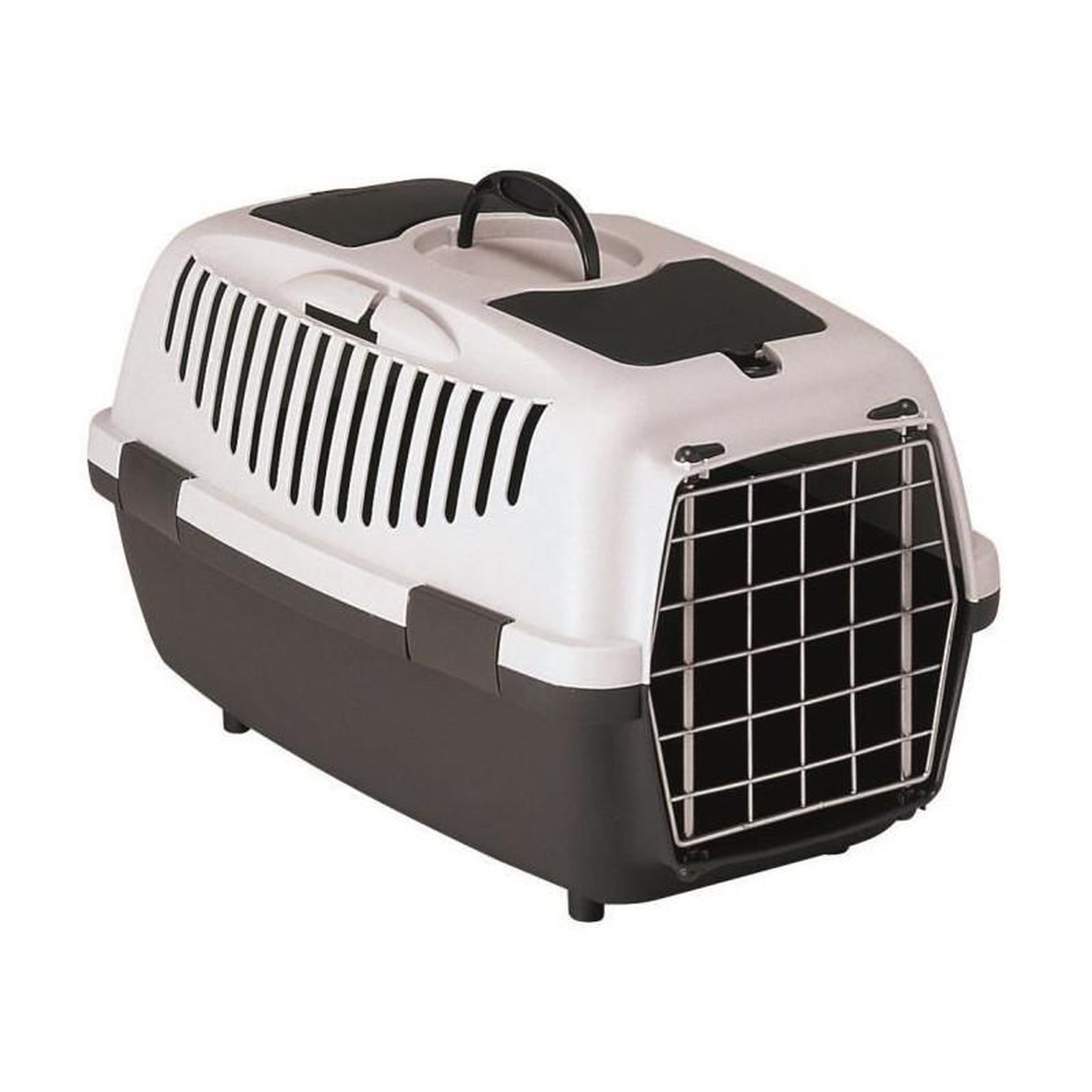 STEFANPLAST STEFANPLAST Box de transport Gulliver 61x40x38cm - Gris - Pour chien