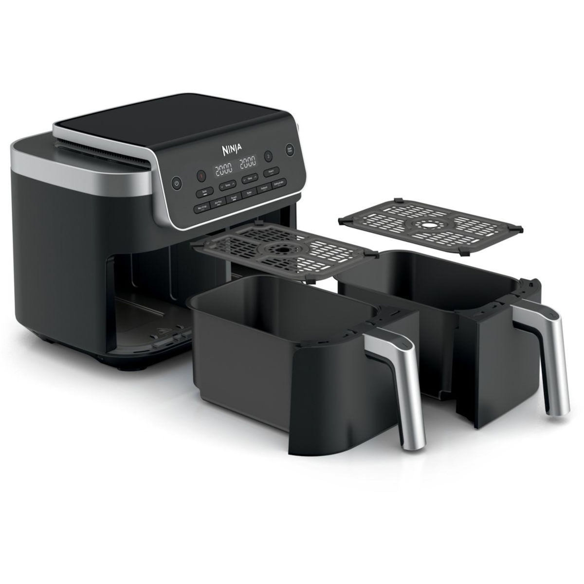 NINJA Friteuse sans huile Foodi Dual Air Fryer 7.6L DZ801EU