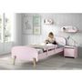 Voir la diapositive 2 : Paris Prix Table de Chevet Enfant  Kiddy  40cm Rose