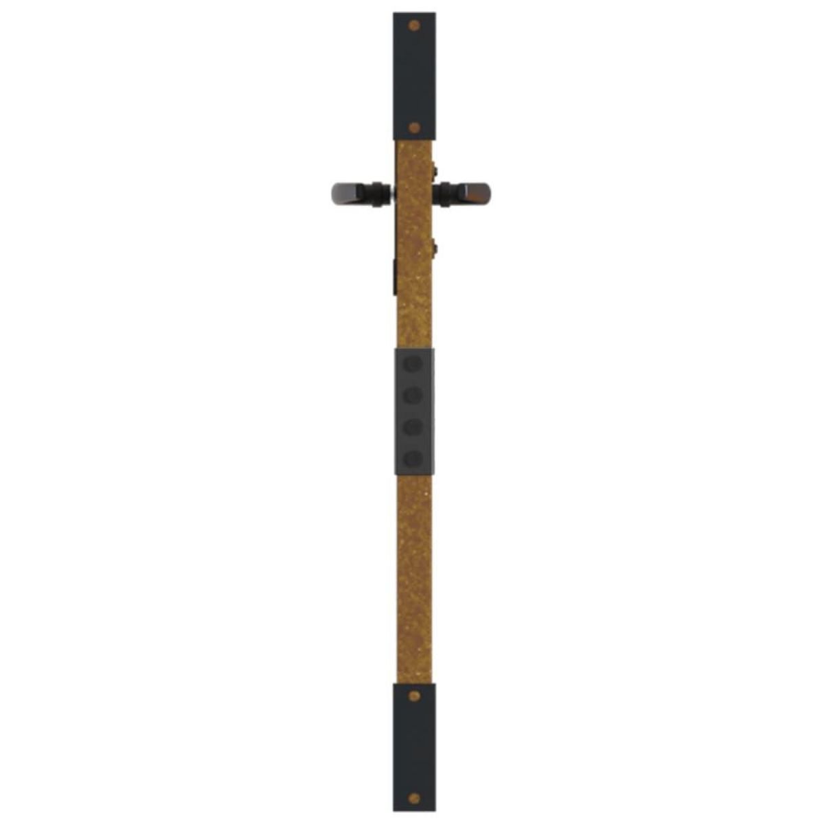 VIDAXL Portail de jardin 85x100 cm acier corten conception de l'arbre