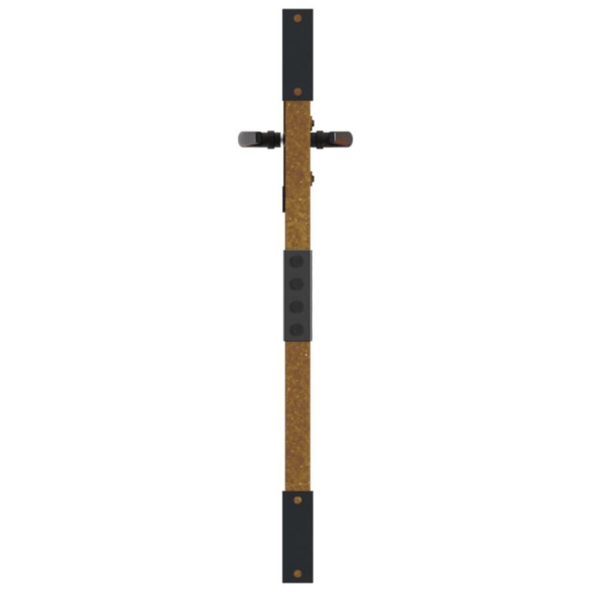 VIDAXL Portail de jardin 85x100 cm acier corten conception de l'arbre