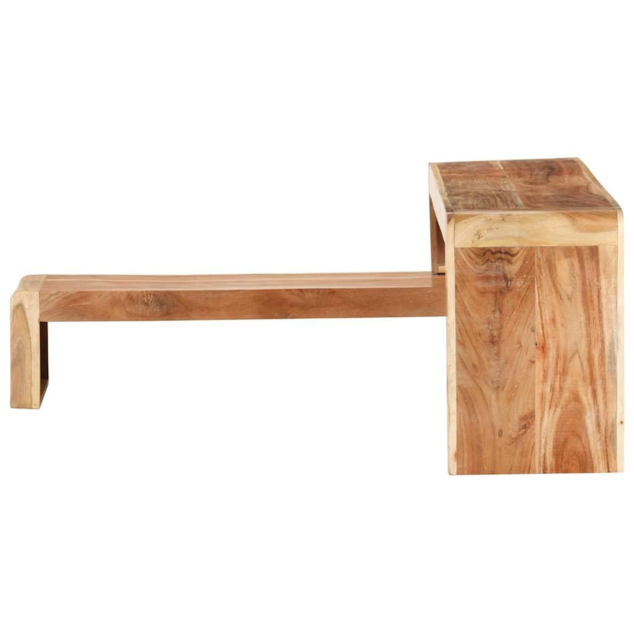 Voir la diapositive 4 : VIDAXL Meubles tv 2 pcs bois d'acacia massif