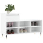 Voir la diapositive 3 : VIDAXL Armoire a chaussures Blanc 102x36x60 cm Bois d'ingenierie