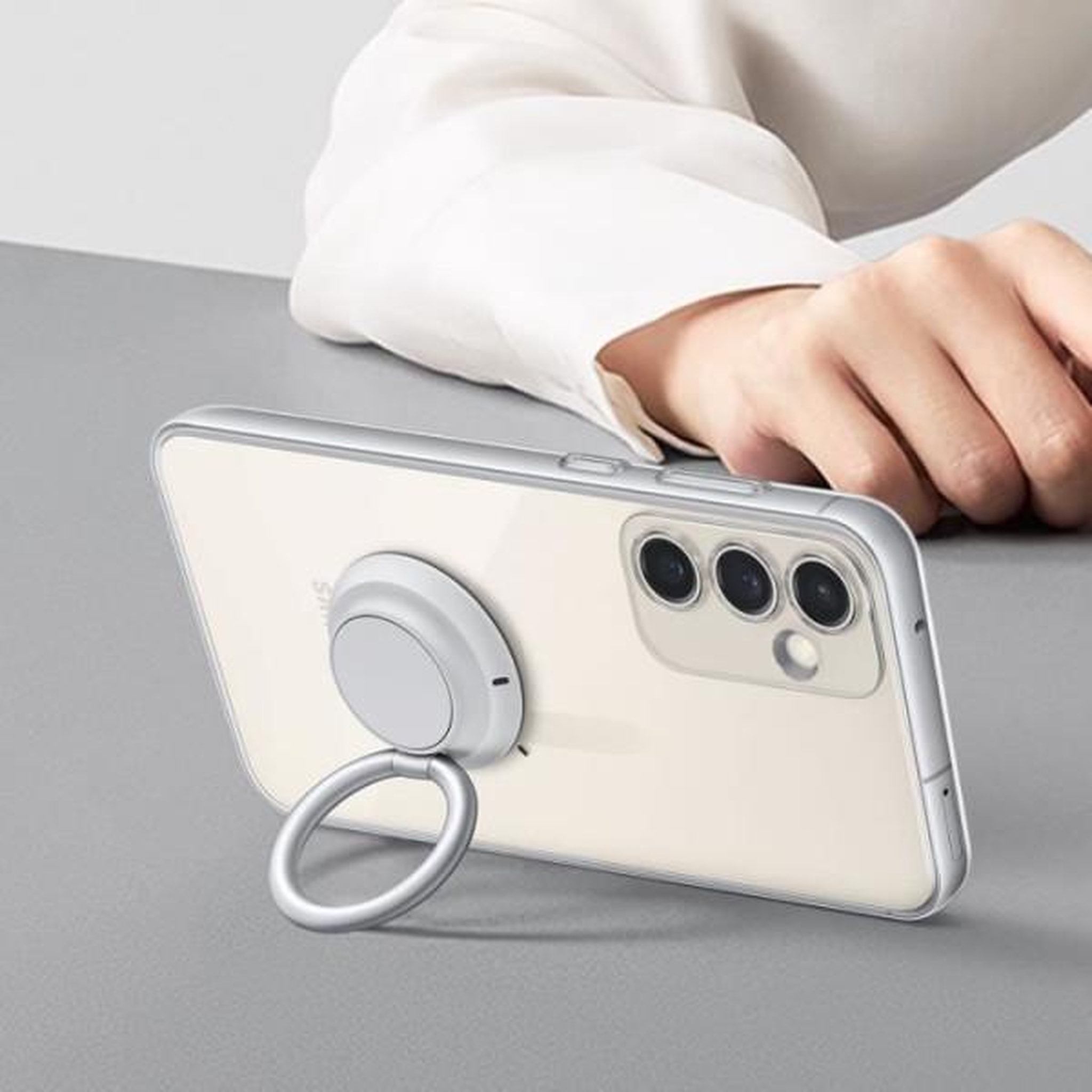 Voir la diapositive 4 : Samsung Coque galaxy s25 magnétique transparent
