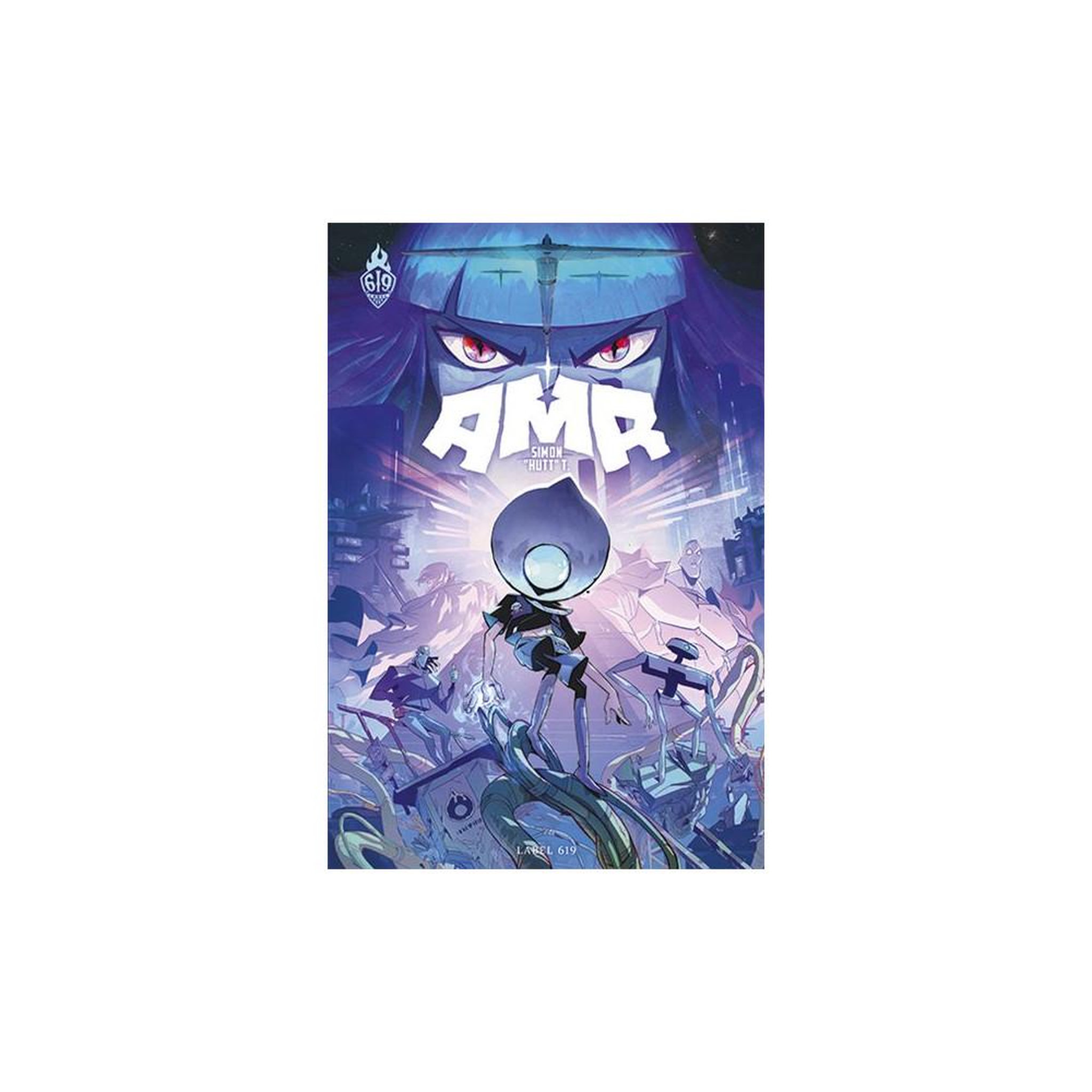 Album livre amr de simon hutt t. (cartonné) – aventure de science-fiction, 216 pages