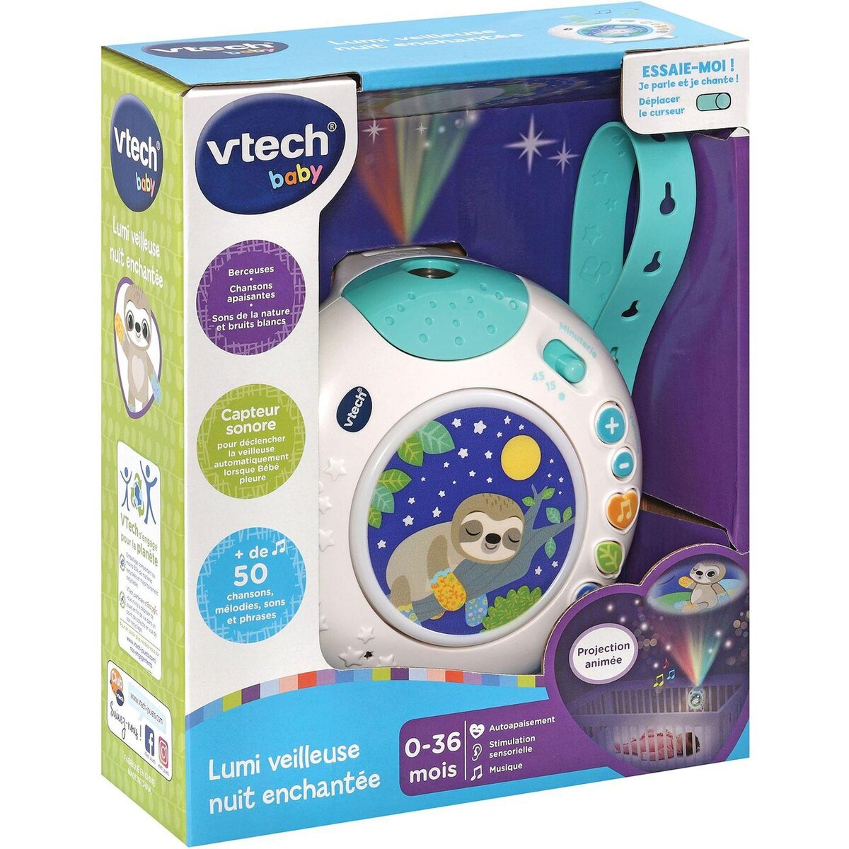 VTECH BABY Lumi veilleuse nuit enchantée 