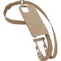Voir la diapositive 1 : WOODCESSORIES Coque avec cordon iPhone 14 Plus Tour de cou taupe