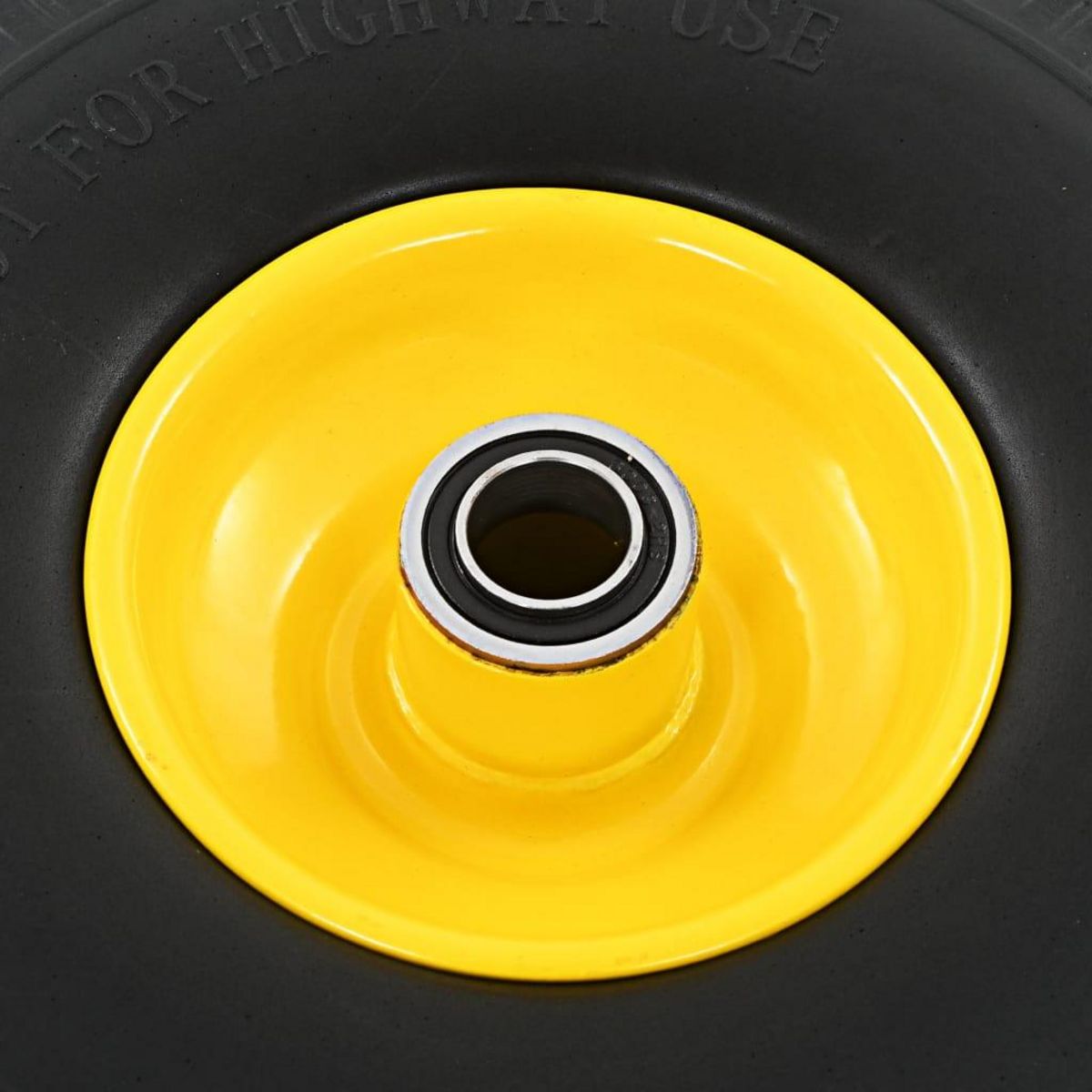 VIDAXL Roue de diable 2 pcs PU solide 3.00-4