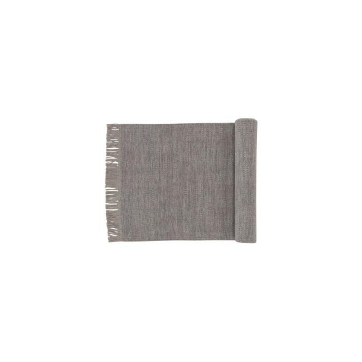 Paris Prix Tapis Design en Laine  Cyrus  80x250cm Gris