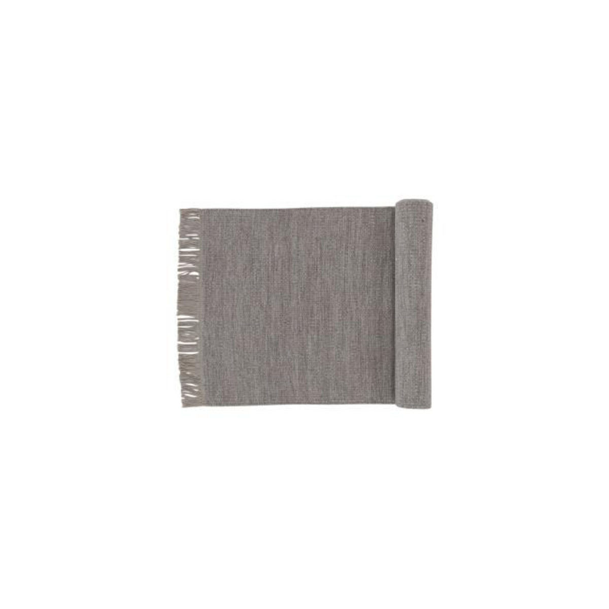 Paris Prix Tapis Design en Laine  Cyrus  80x250cm Gris