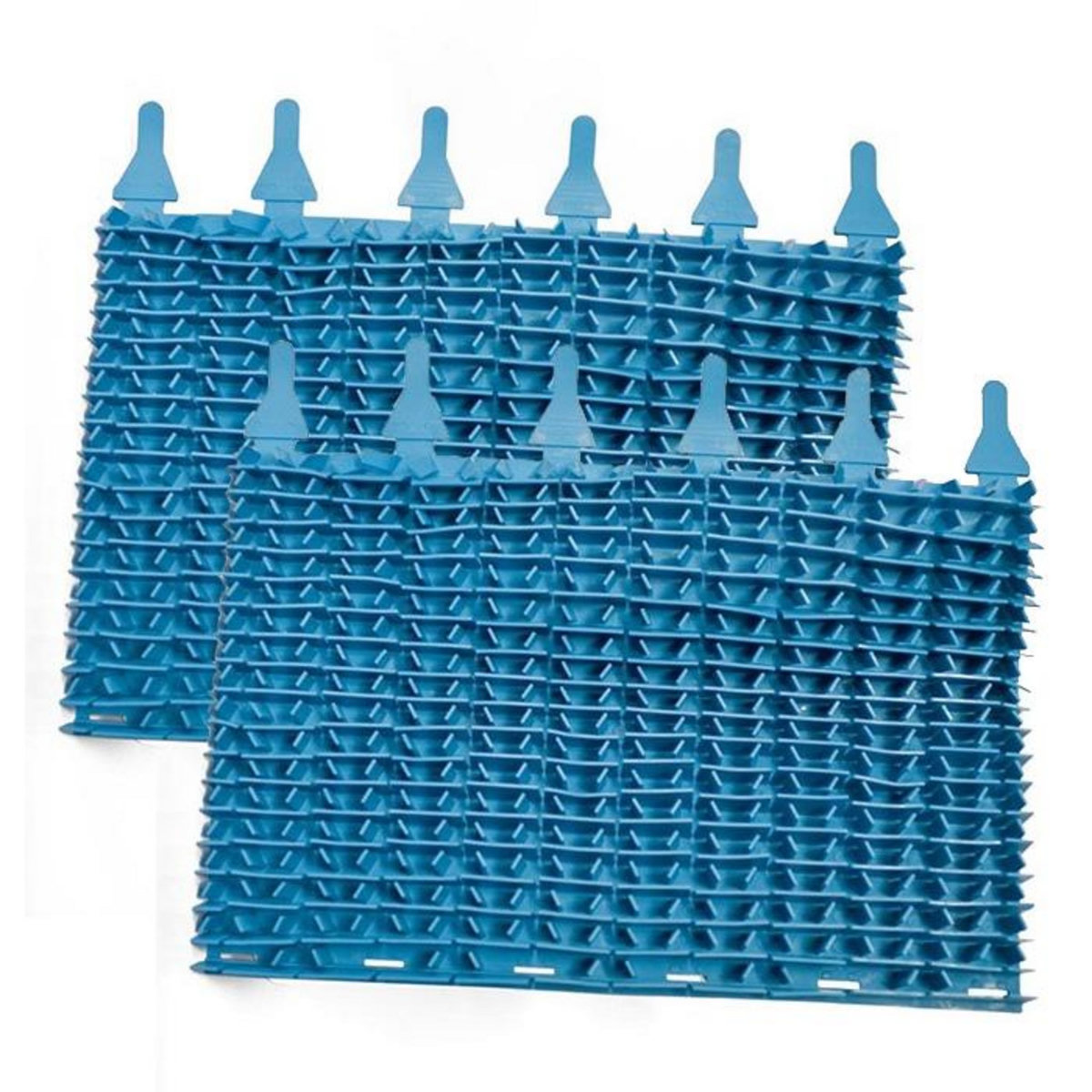 Zodiac Lot de 2 brosses lamelles bleu pour robot indigo - w1585a