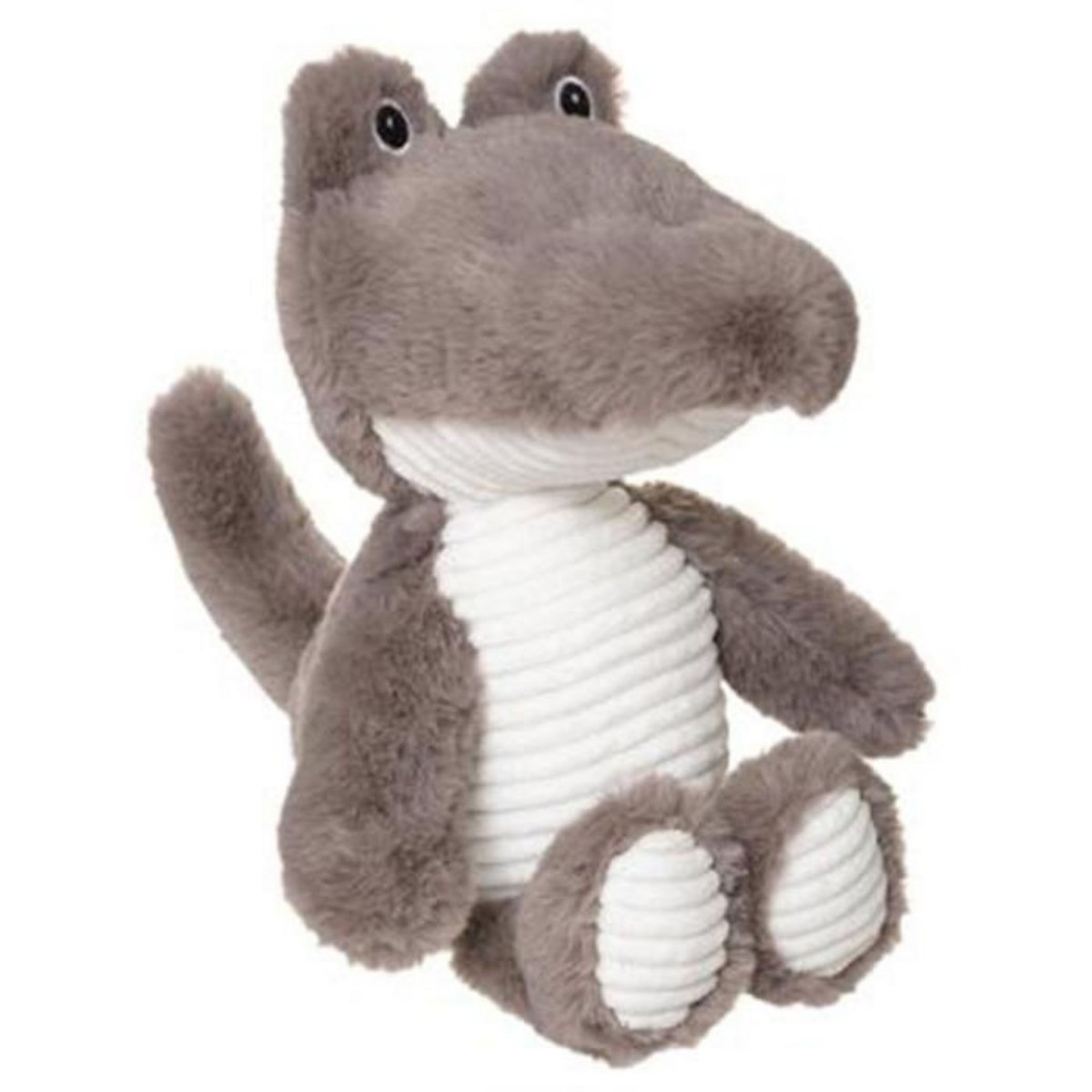 Atmosphera Kids Peluche Enfant Déco  Croco  30cm Gris
