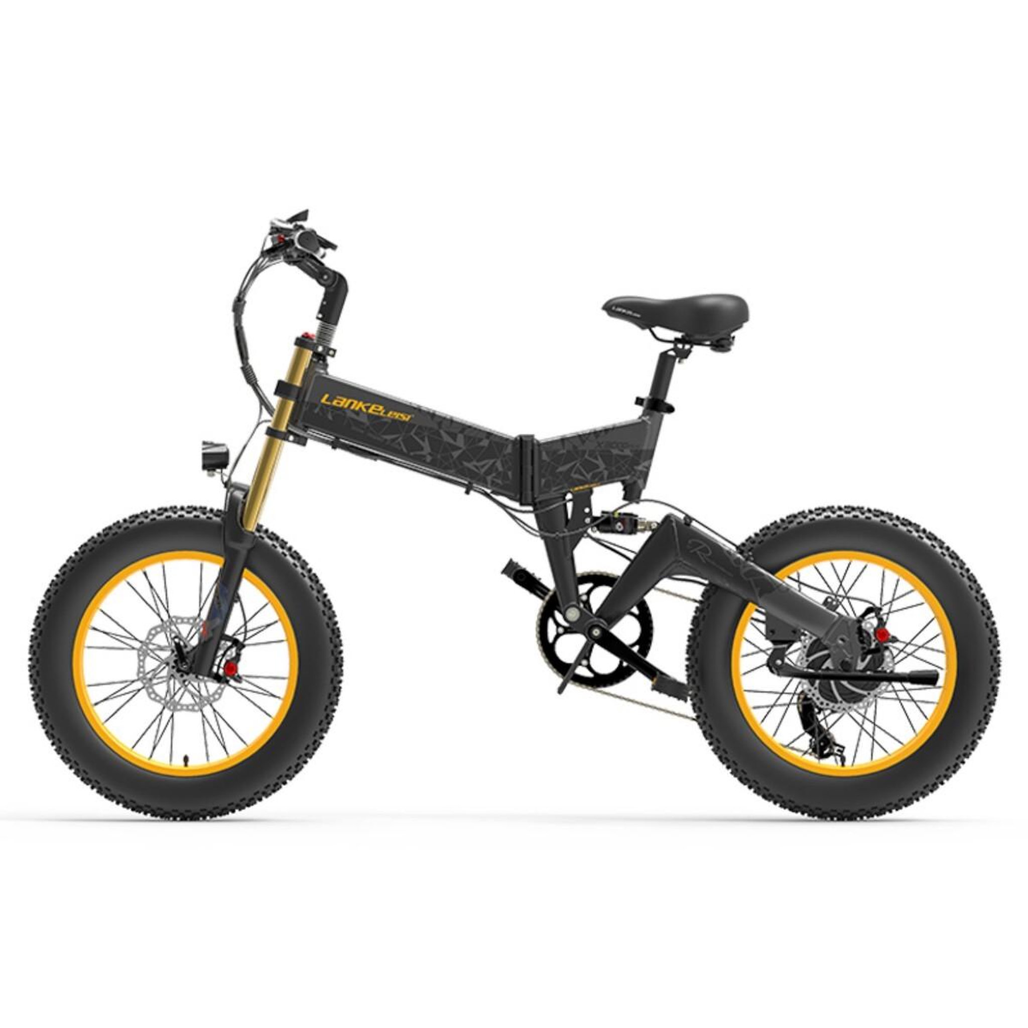 Voir la diapositive 1 : LANKELEISI Vélo électrique pliable LANKELEISI X3000Plus-UP