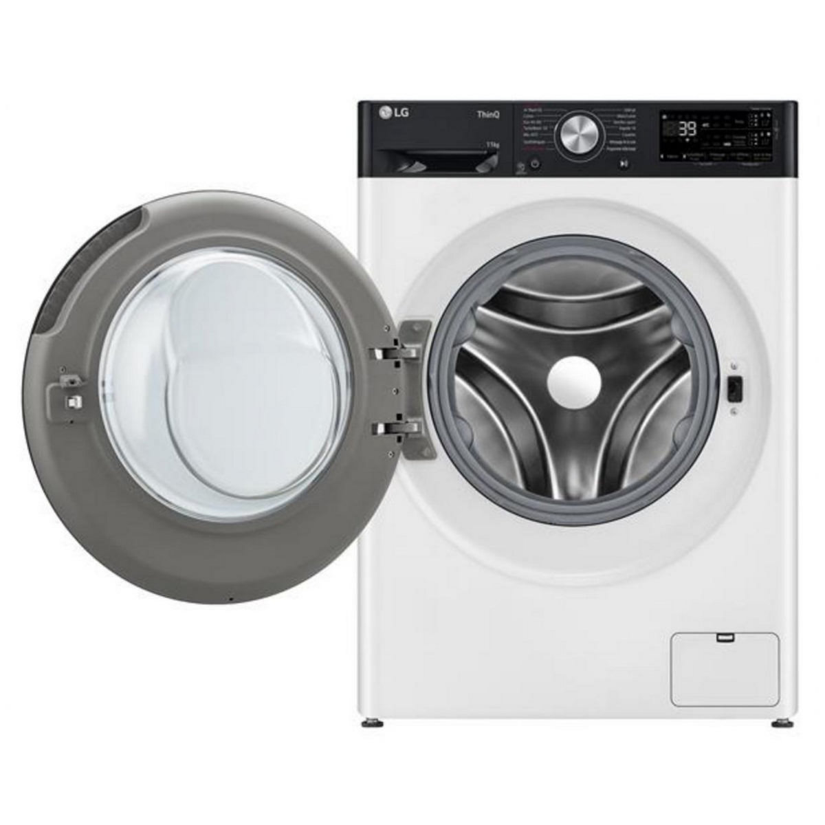 LG Lave-linge frontal 11kg 1400 tours/min blanc - F14R78WSTA