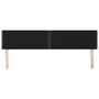 Voir la diapositive 3 : VIDAXL Tetes de lit 2 pcs Noir 80x5x78/88 cm Tissu