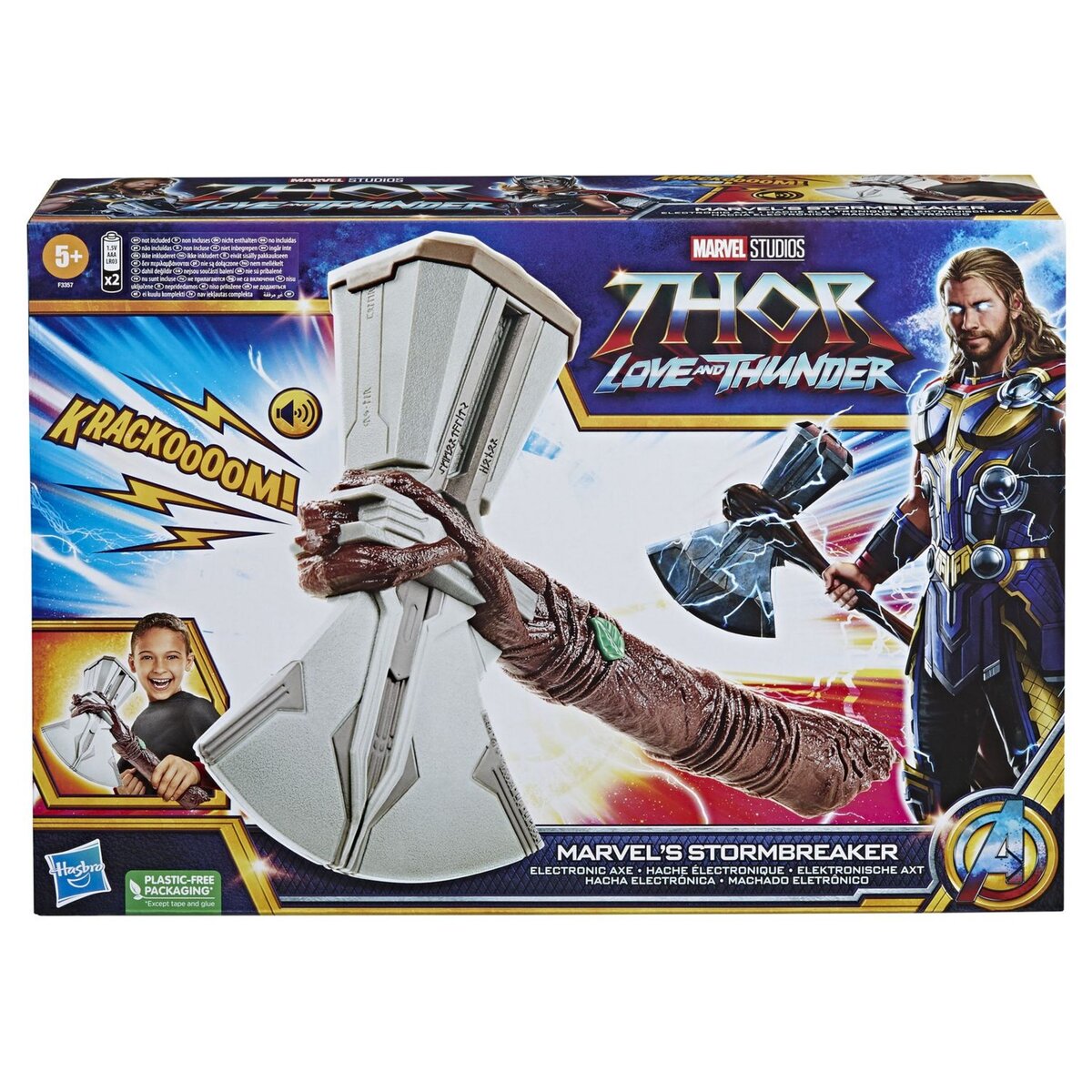 HASBRO Hache électronique Stormbreaker Thor