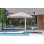 Voir la diapositive 1 : DCB GARDEN Parasol excentré NOVA 3x3 m