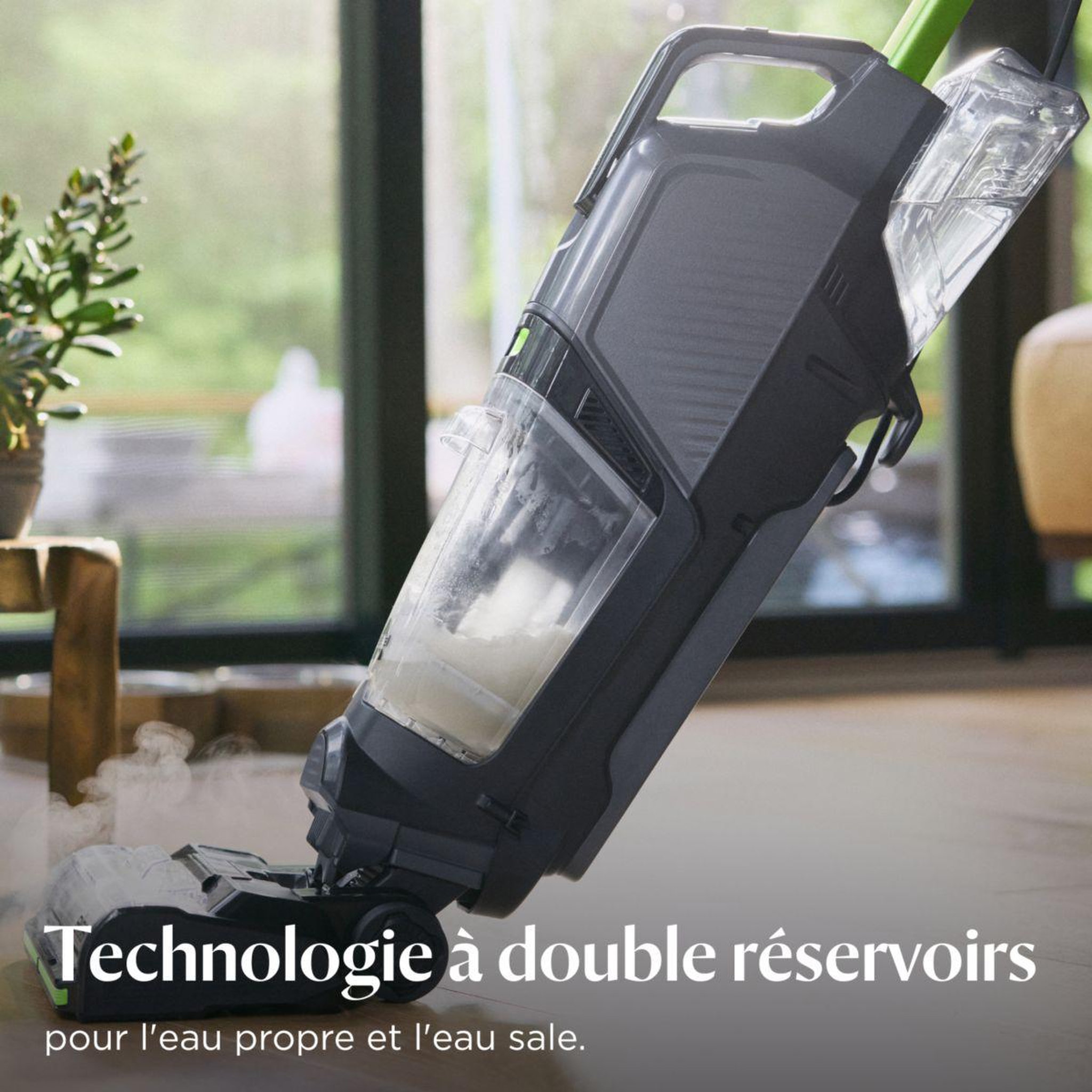 Voir la diapositive 5 : BISSELL Aspirateur laveur crosswave hydrosteam pet pro - fonction vapeur, idéale taches tenaces