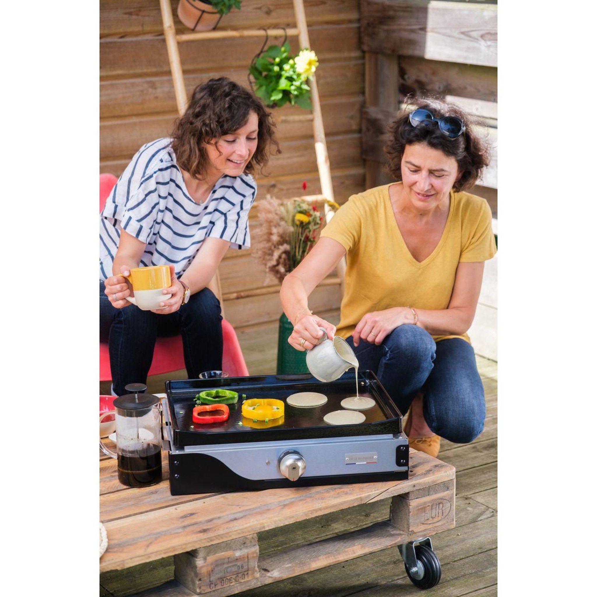 Voir la diapositive 3 : Le marquier Plancha électrique La petite francaise 150DUO PLFE150DPV2