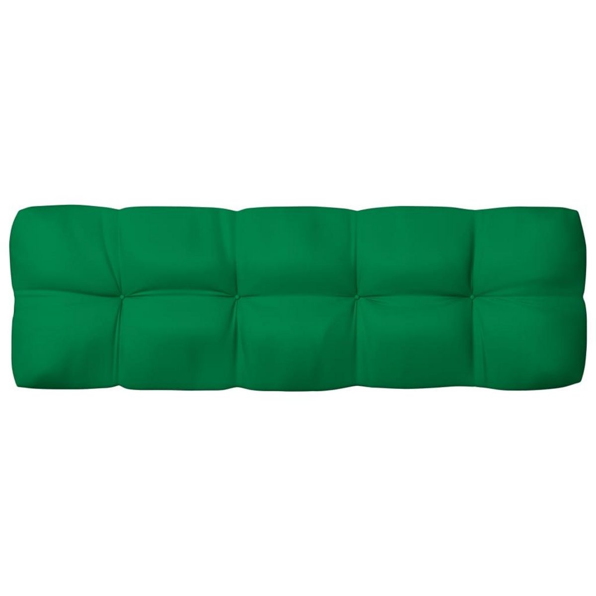 VIDAXL Coussins de canape palette lot de 7 Vert