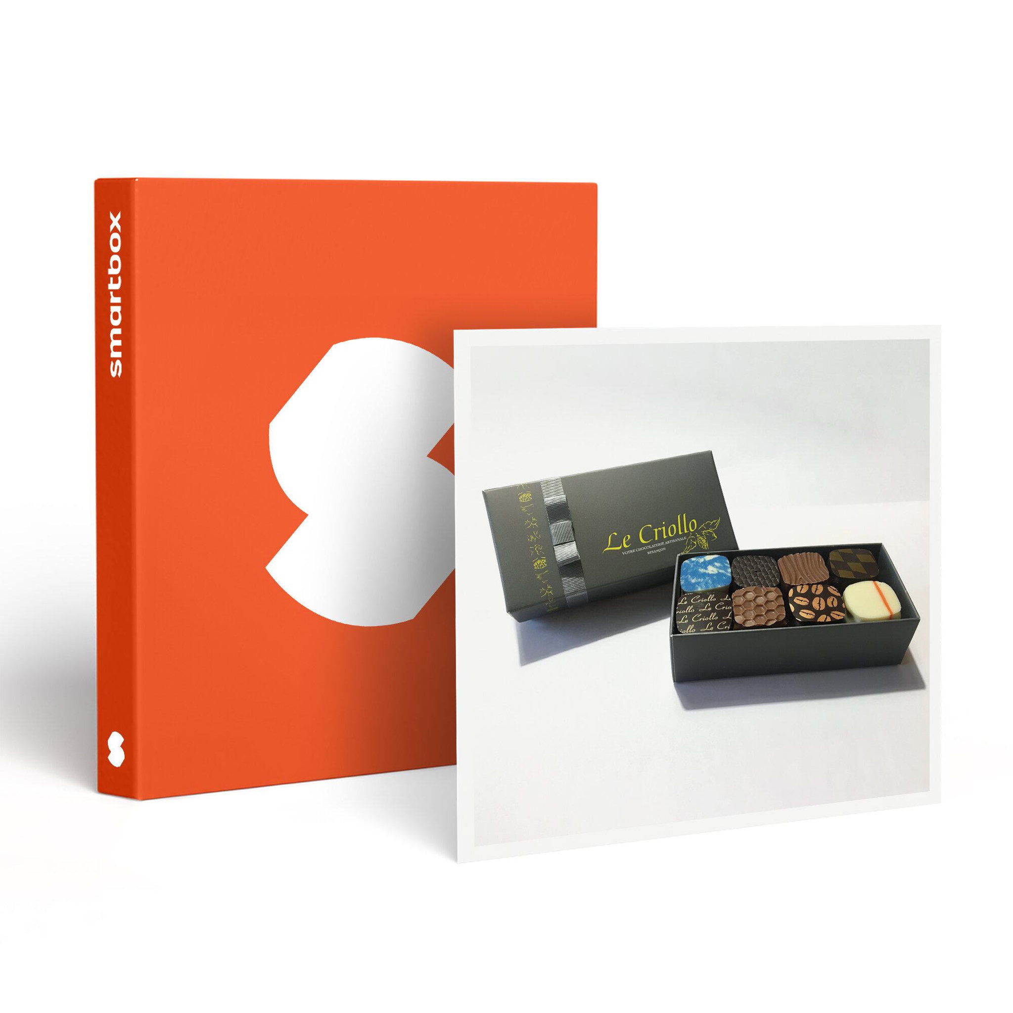 Smartbox Assortiment gourmand et artisanal de 16 chocolats tradition - coffret cadeau gastronomie