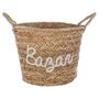 Voir la diapositive 2 : ATMOSPHERA FOR KIDS Panier à anses en osier brodé BAZAR