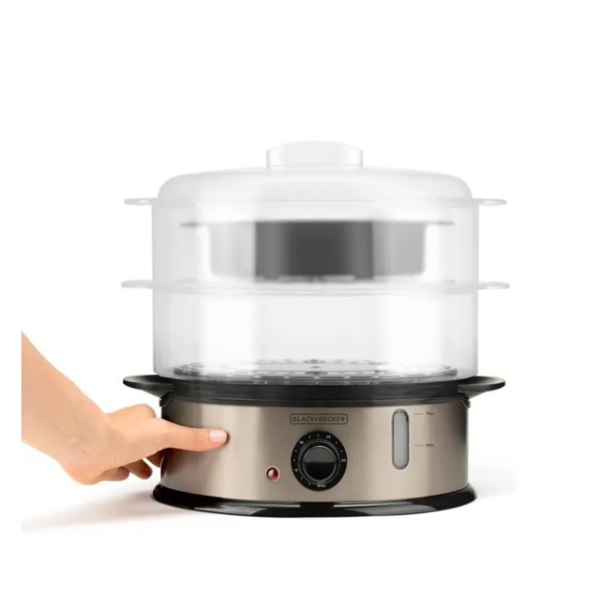 Voir la diapositive 2 : Black et Decker Cuiseur vapeur BLACK ET DECKER BXST800E