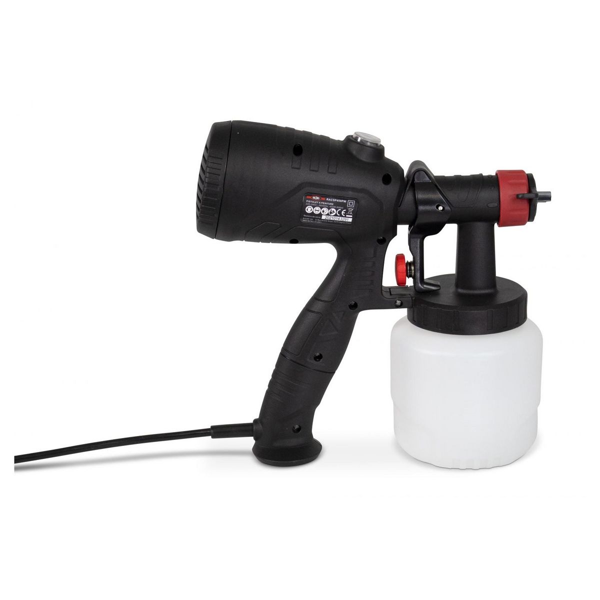 Racing Pistolet à peinture HVLP 450 W 500 ml/min
