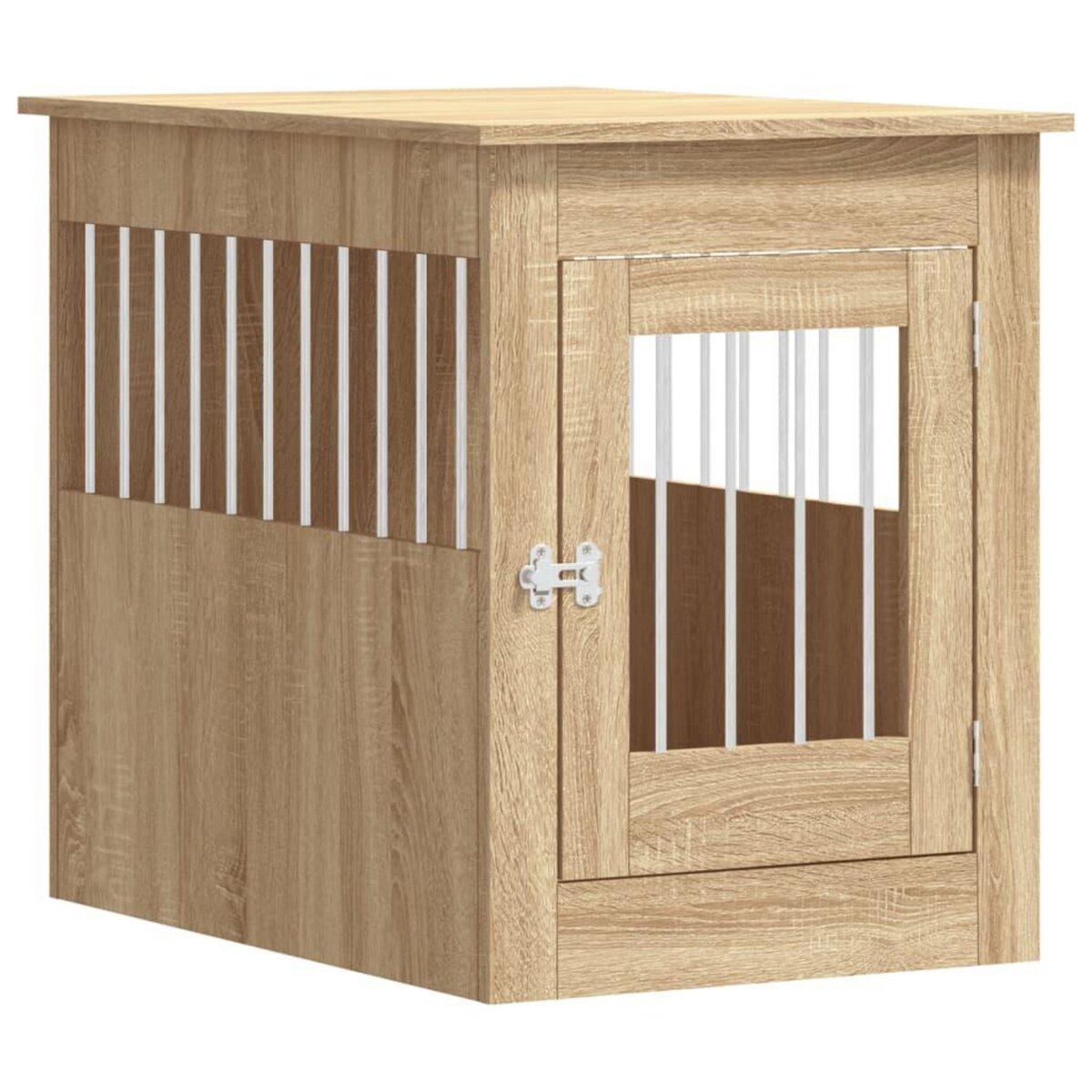 VIDAXL Meuble de cage pour chiens chene sonoma 55x80x68 cm