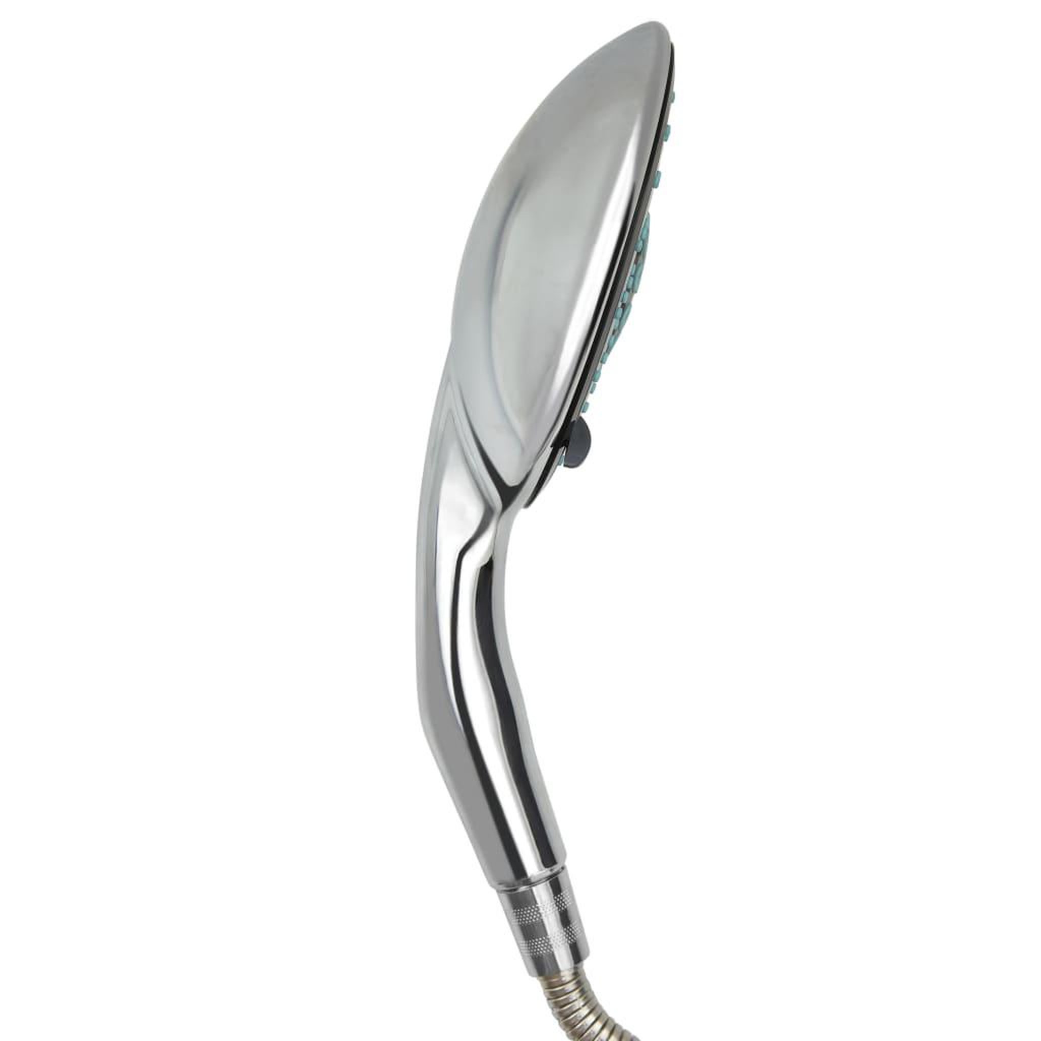 Voir la diapositive 4 : VIDAXL Pomme de douche multifonctionnelle a main et tuyau 1,5 m Chrome