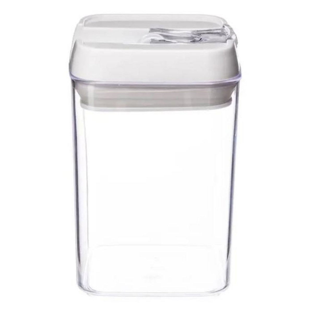 FIVE Bocal en Plastique Carré  Oslo  800ml Transparent