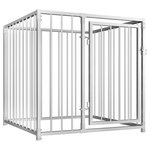 VIDAXL Chenil d'exterieur pour chiens 100 x 100 x 100 cm