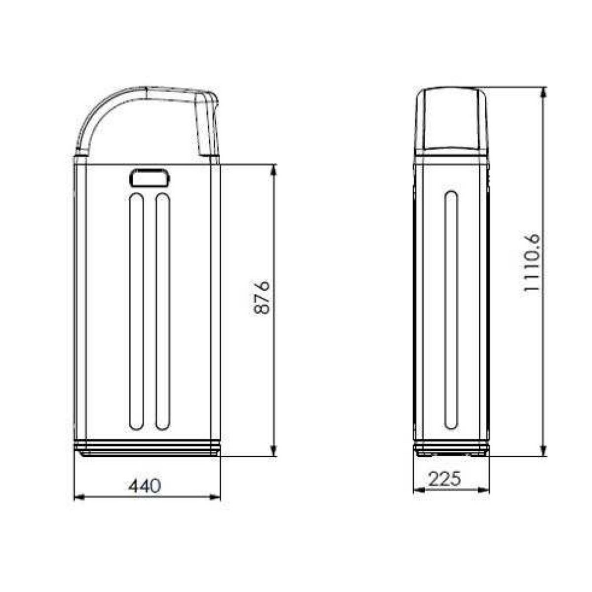 APIC Adoucisseur d'eau NB1618 - 18 Litres