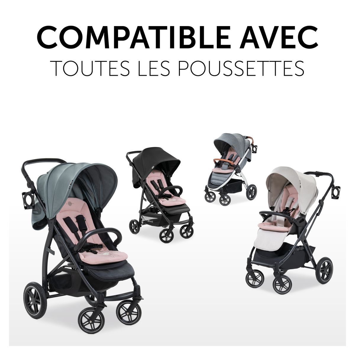 HAUCK Sur-assise pour poussette Pushchair Seat Liner
