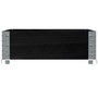 Voir la diapositive 4 : VIDAXL Jardiniere noir 80x60 cm bois massif de pin