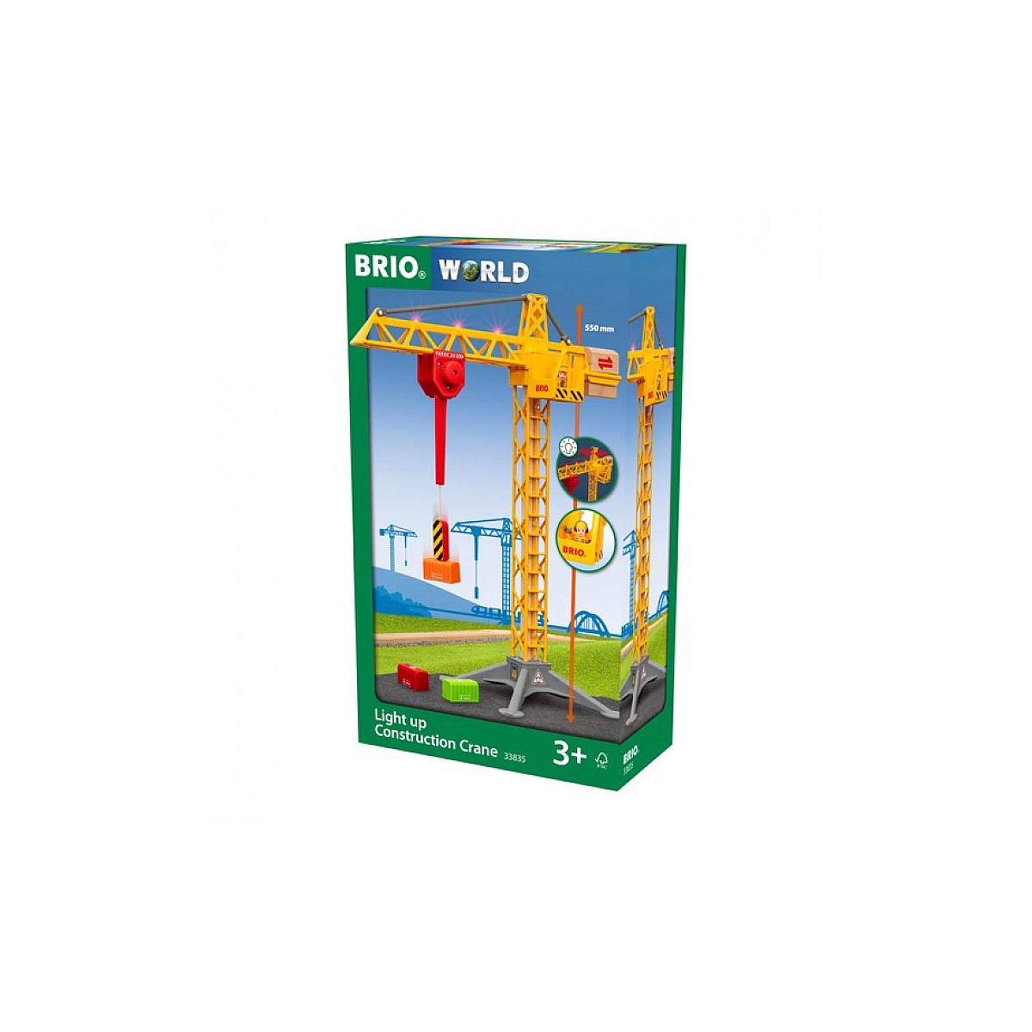 Voir la diapositive 1 : Brio 33835 Grande grue lumineuse