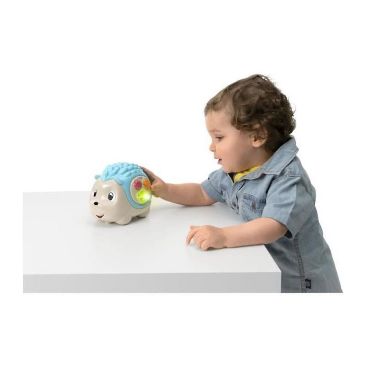 CHICCO Jouet d'éveil/veilleuse Hérisson Sensoriel - CHICCO - Day&Night - Bleu - Des la naissance