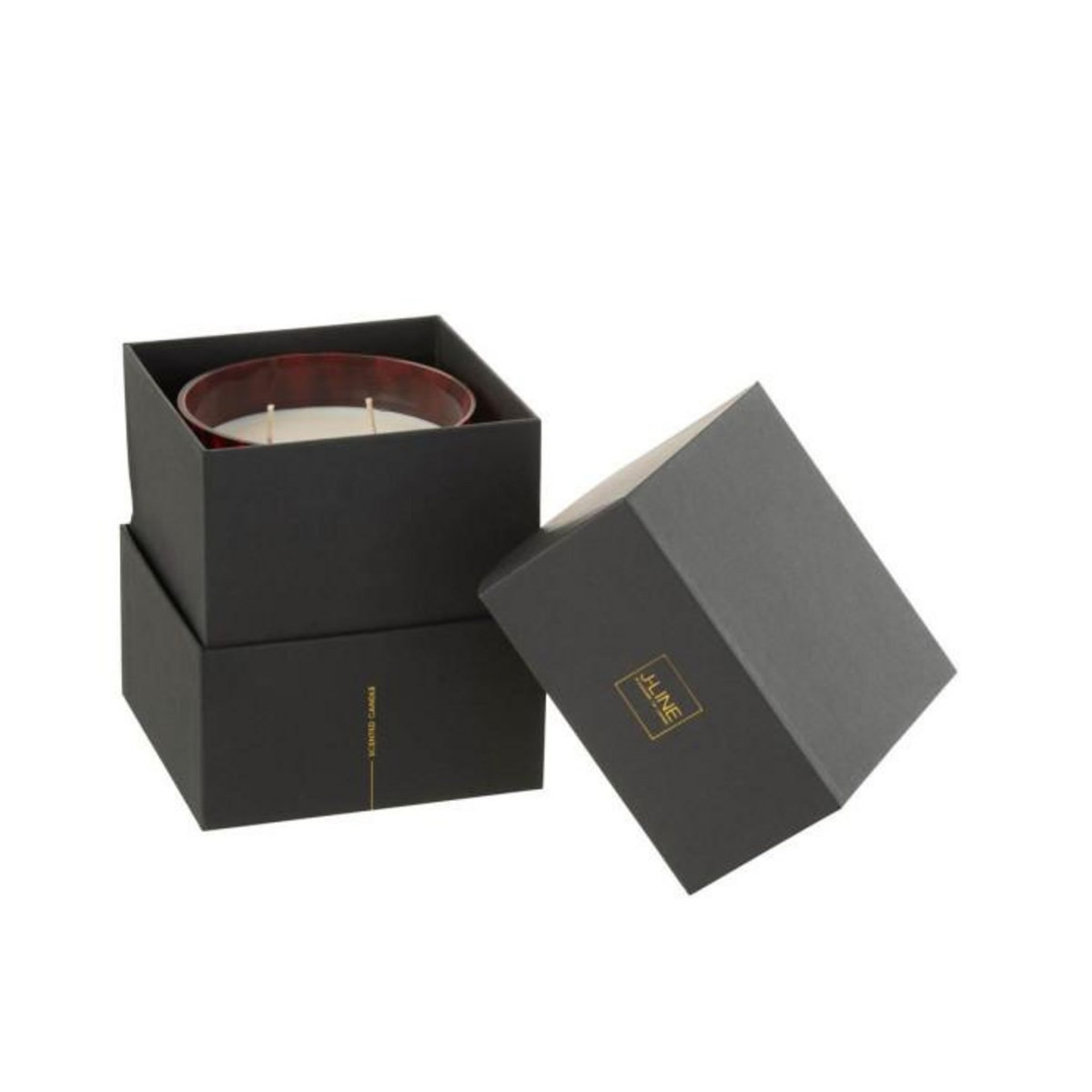 Paris Prix Bougie Parfumée  Noa  16cm Bois de Santal Rouge