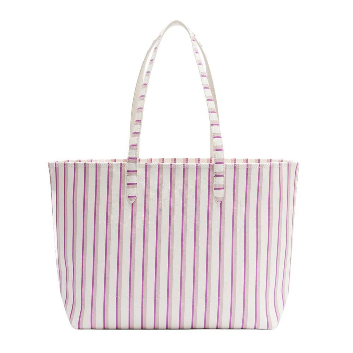 Lacoste Sac Cabas Réversible Rose/Blanc Femme Lacoste Anna