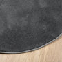 Voir la diapositive 4 : VIDAXL Tapis OVIEDO a poils courts anthracite Ø 160 cm