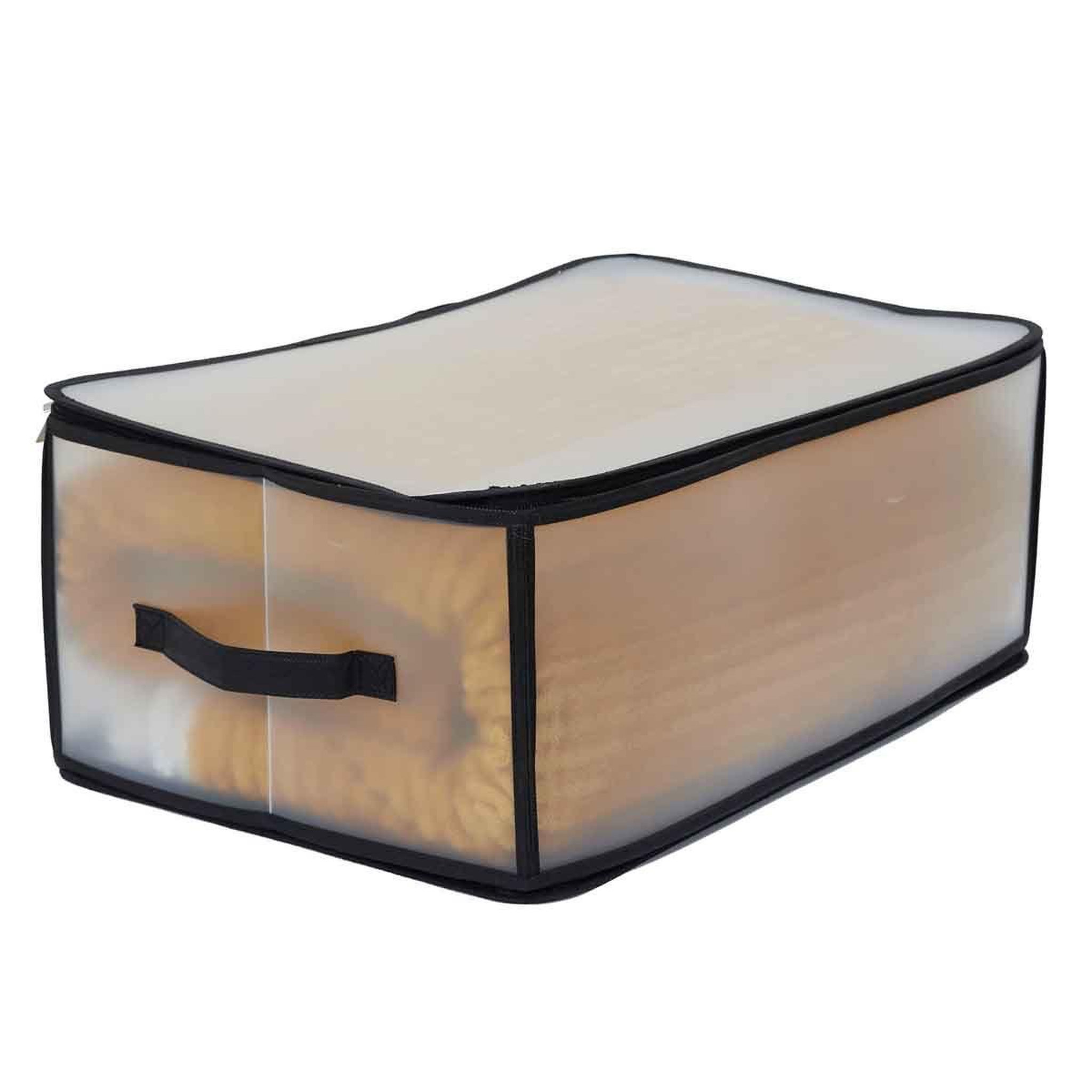 Voir la diapositive 2 : Je cherche une idee Housse de rangement  vêtements  52cm transparent
