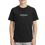 Jack & Jones T-shirt Noir Garçon Jack & Jones Vesterbro. Coloris disponibles : Noir