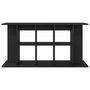 Voir la diapositive 5 : VIDAXL Support pour aquarium chêne noir 120x40x60 cm bois d ingénierie