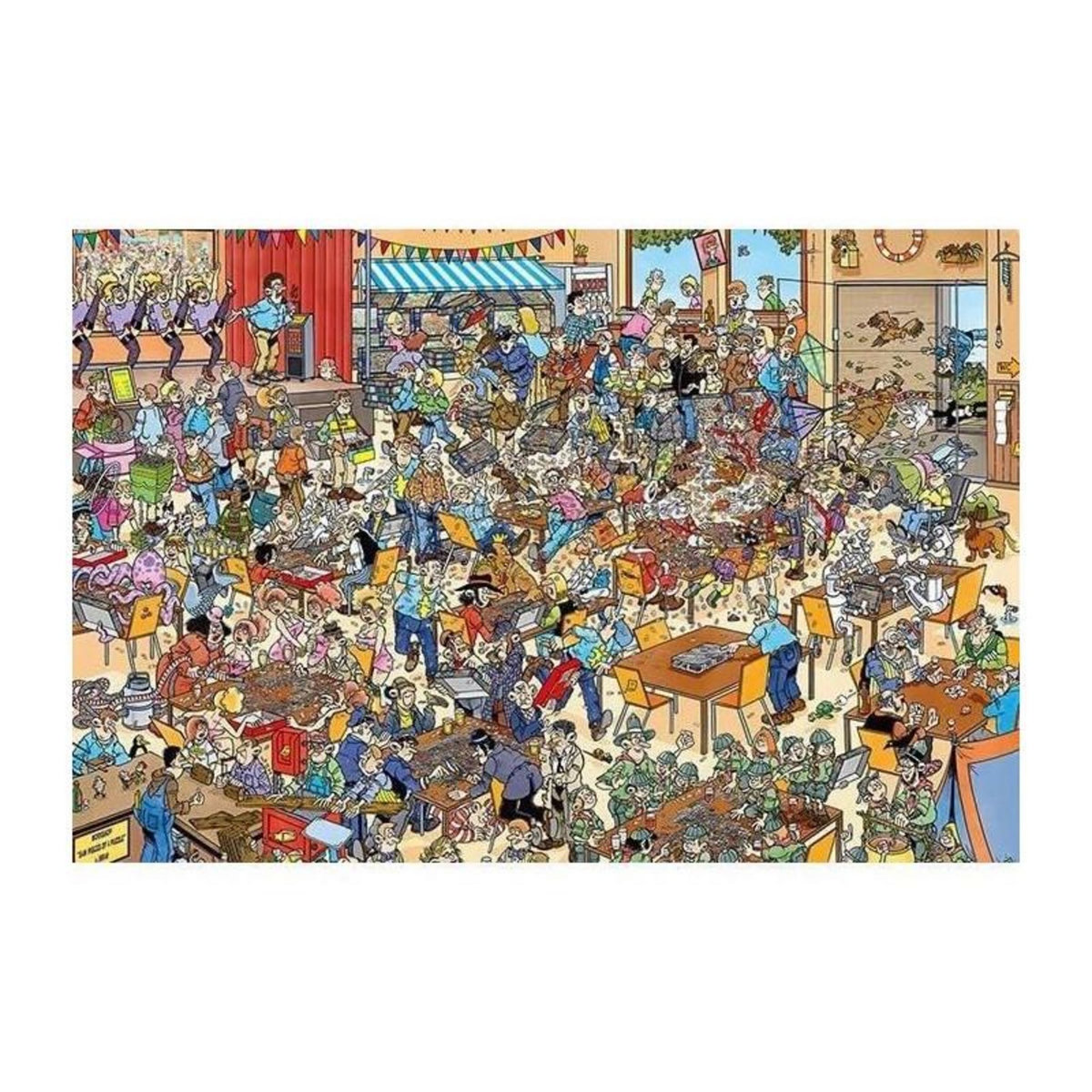 Jumbo Puzzle - JUMBO - Efteling Sprookjesbos 1000 pcs - Puzzles Jan Van Haasteren, qualité et style unique