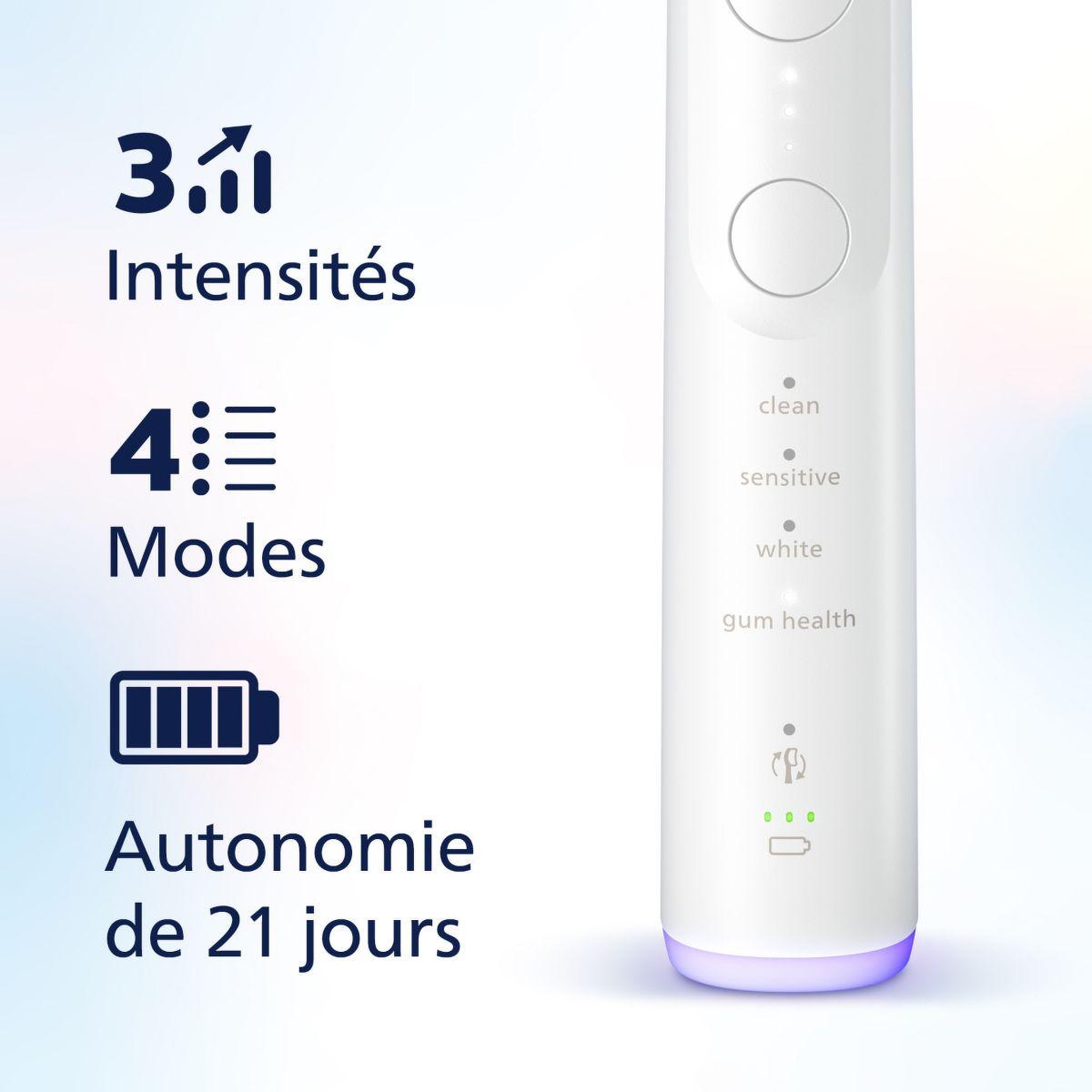 Voir la diapositive 3 : Philips Brosse à dents électrique Sonicare 7100 series HX7420/01